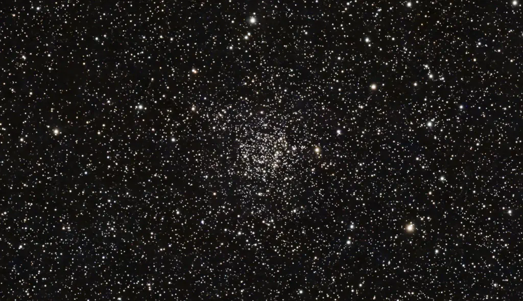 amateur astrophoto of Caroline's Rose cluster