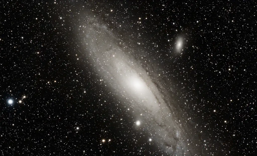 amateur astrophoto of M 31